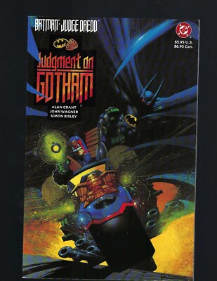 Batman/Judge Dredd: Judgement in Gotham [DC , 1991] NM 9.6, Great Story, Dredd