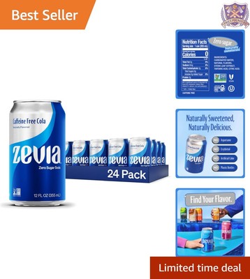 Caffeine-Free Cola 24-Pack - Zero Calories, , and Non-GMO Project Verified