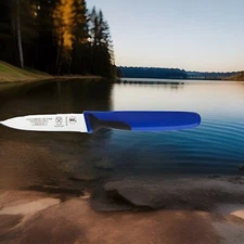 Mercer Culinary M23930BL Millennia 3 Blue Paring Knife". NIOB