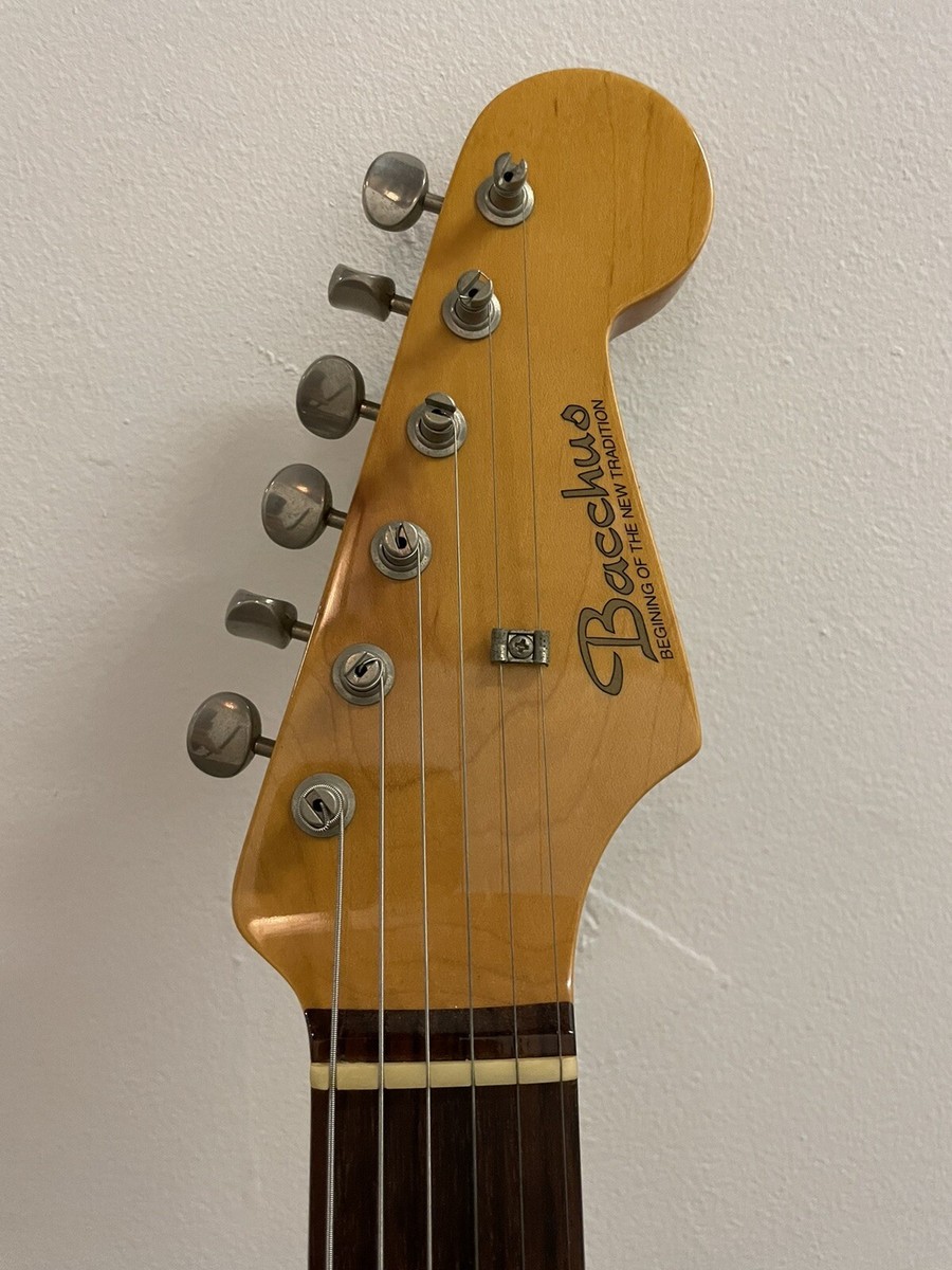 【美品】Bacchus Stratocaster BACCHUS Stratocaster Type BST-650CAR Electric Guitar | eBay
