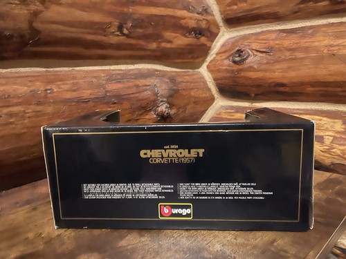 BBURAGO Die Cast 1957 Chevy Corvette - Picture 3 of 5