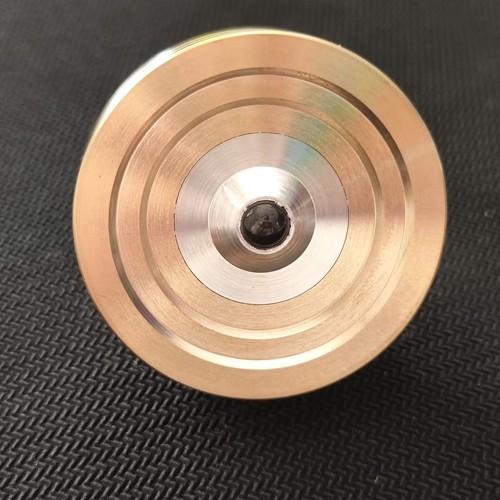 New Brass Hand Twisting Spinning Top Gyro Gyroscope Collection Spinner Toys - Picture 10 of 13