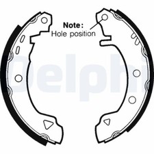 DELPHI LS1402 Bremsbackensatz für CITROËN,RENAULT