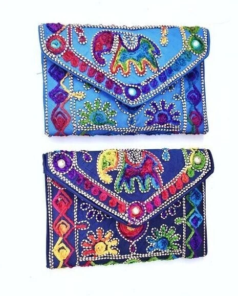 MaatangiI 12x8 Inches Women Crossbody Indian Vintage Evening Foldover Clutch  Purses and Wallet: Handbags: Amazon.com