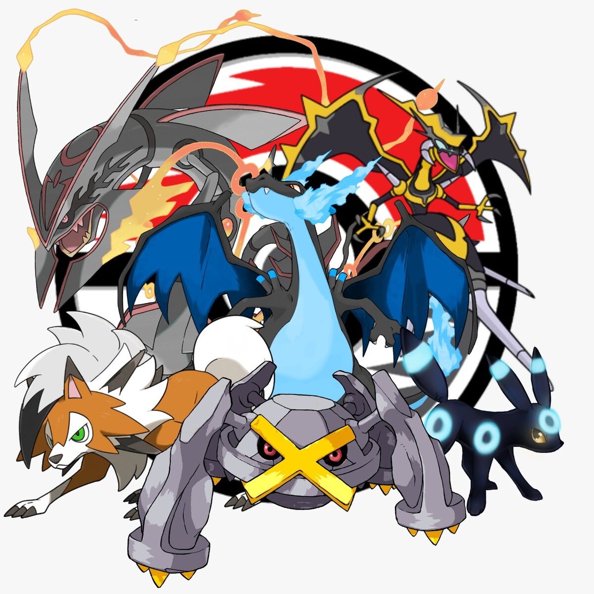 legendary pokemon characters black and white