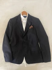 Mens Paul Smith Unstructured Blazer 38R Midnight Blue 
