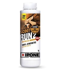 IPONE 2T 100% Synthetic Motorcycle Engine Oil - 10 Liters LT STRAWBERRY BLEND OIL