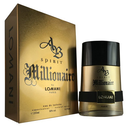 Spirit Millionaire Cologne by Lomani Men Perfume Eau De Toilette 6.7oz