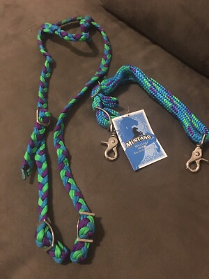 Nylon One Ear Brisle And Matching Wither Strap