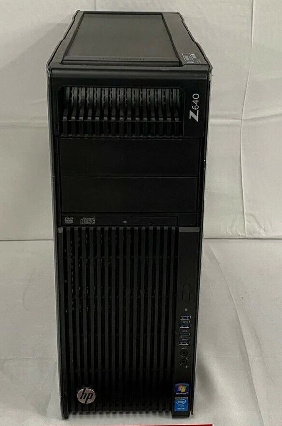 HP Z640 Workstation V4 Dual Xeon Processor Windows 10 Pro Configurable - Image 2 of 3