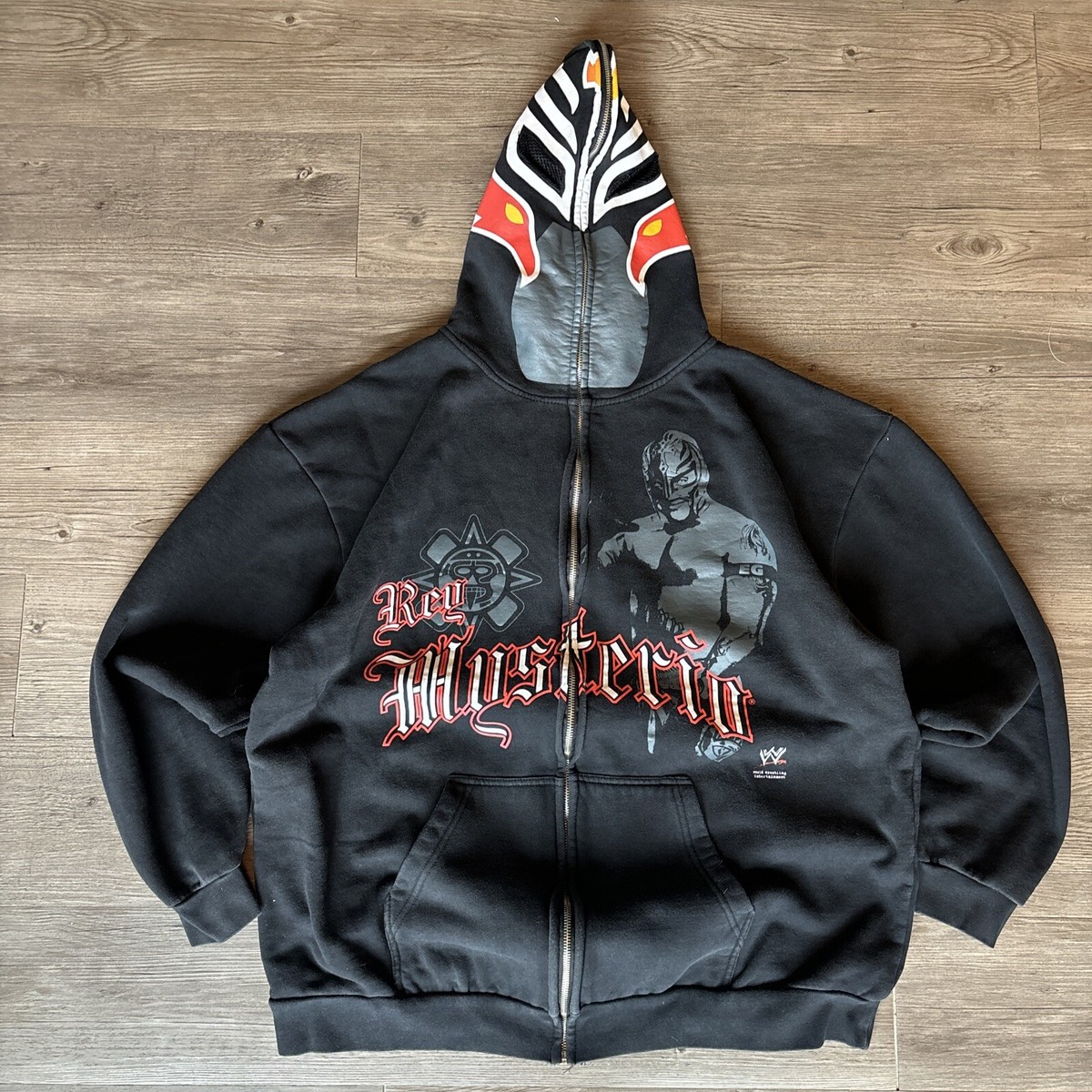 Rey Mysterio Zip Up Sweatshirt XL | eBay Rey Mysterio Zip Up Sweatshirt XL | eBay