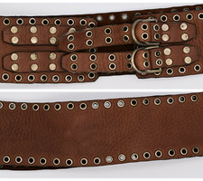 Genuine Bison Leather Western Women's Belt  Size 32 JOED by Urbina