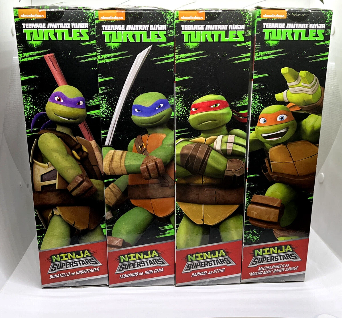 Ninja turtles 2024 wwe superstars