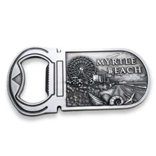 Myrtle Beach Fridge Magnet Souvenir Bottle Opener Magnetic Travel Tourist Gift
