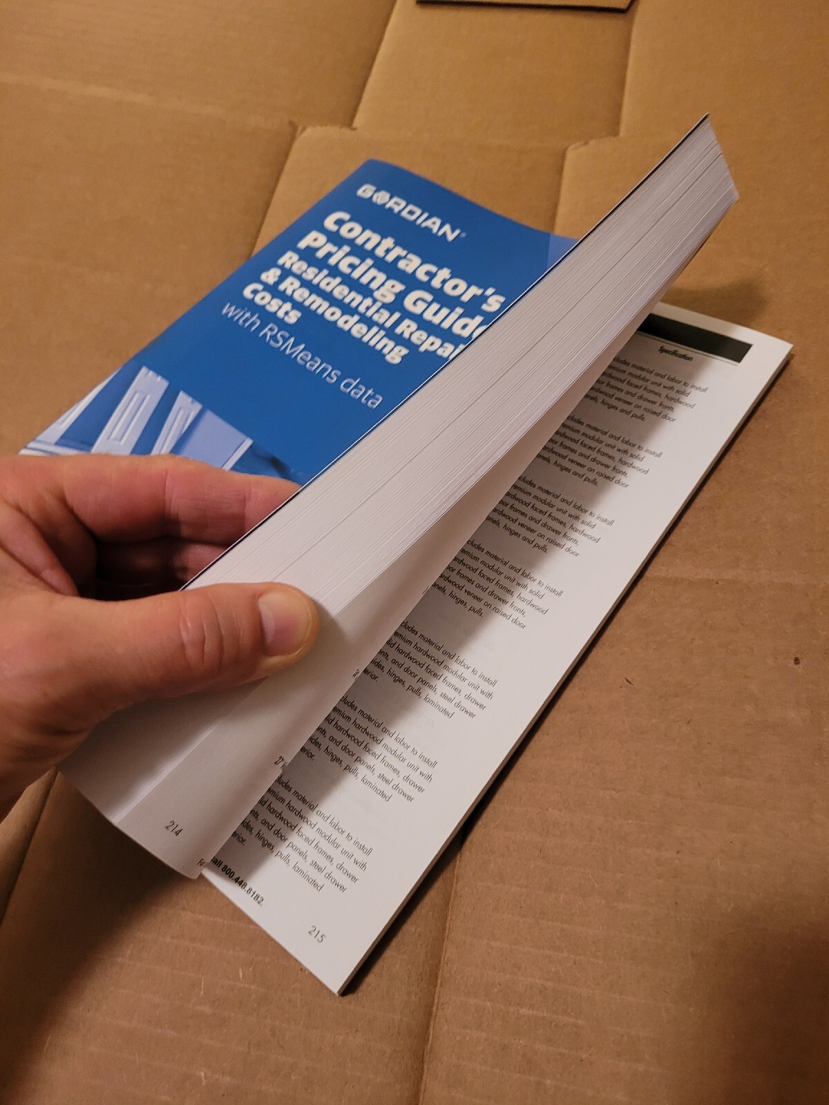 Contractor's Pricing Guide with RSMeans Data 2022 Residential Repair