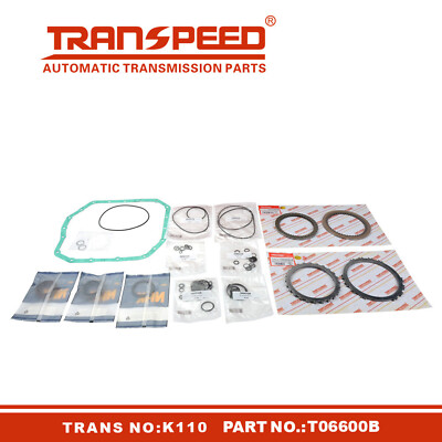 TRANSPEED K110 Transmission Master Rebuild Kit Seals For ALLION  ALPHARD