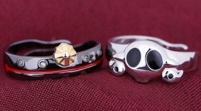Toilet-Bound Hanako-kun Nene Yashiro S925 Silver Ring Couple Rings