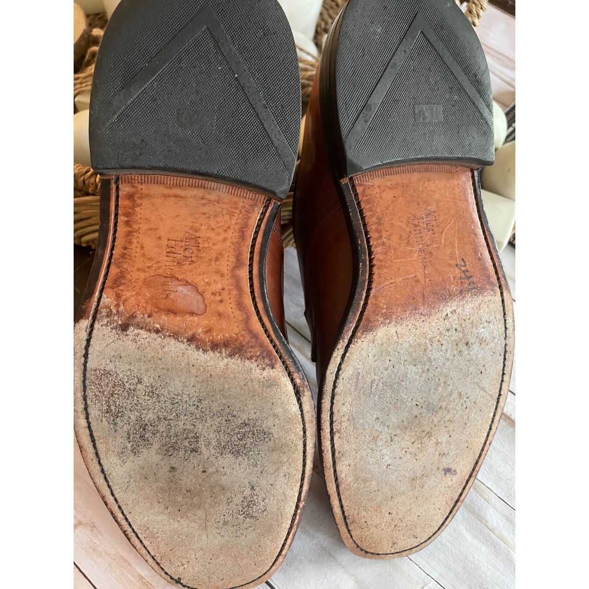 Allen Edmonds Dawson Leather Shoes US 8 Allen Edmonds Mens Shoes - Brown Dawson Size 8.5D | eBay main image 4