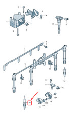 Bougies d'allumage Skoda SUPERB
