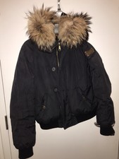 Iceberg Rabbit & Down Fur Jacket Similar To Moncler And Canada Goose
