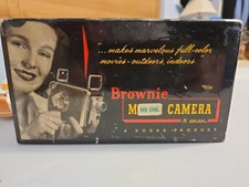 Vintage Kodak No. 82 8mm Brownie Movie Camera F/2.7 Lens Model With Box