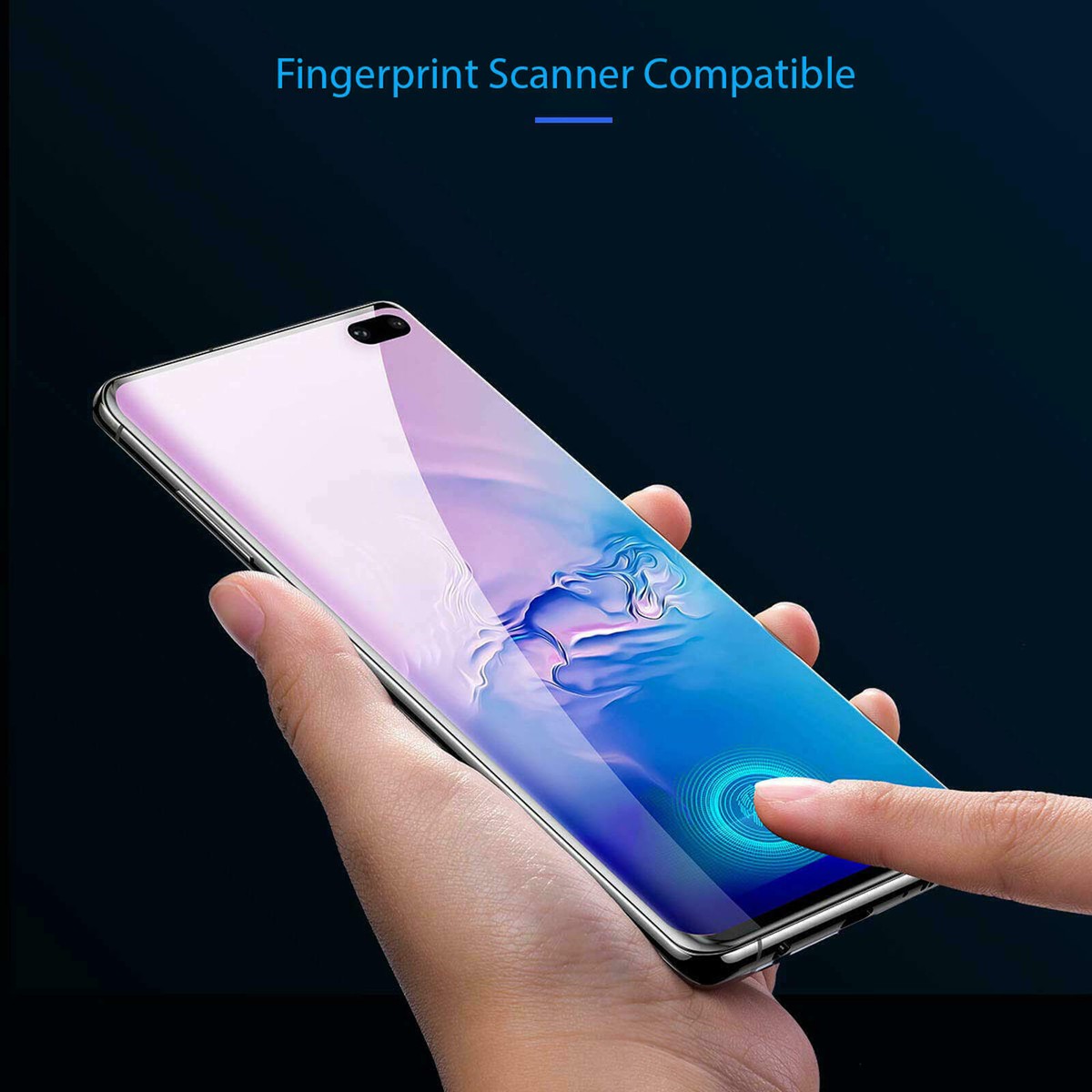 Fingerprint Sensor Best Glass Screen Protector S20 Plus Display