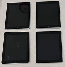 As-is Lot of 4 Defective Apple iPad 2 A1395 16 GB, Wi-Fi, 9.7 in - Black