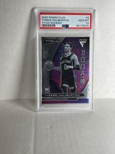2020-21 PANINI FLUX   TITAN TYRESE HALIBURTON  PSA 10 RC ROOKIE.