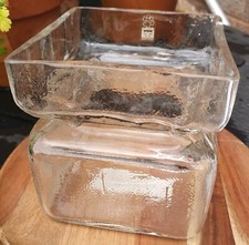 Helena Tynell Riihimaen Lasi Riihimaki Collectable Glass Pala Vase Height 11.5cm