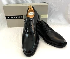 Florsheim Imperial Kenmoor 17108 Black Leather Oxford Shoe Men Size 10 E - NEW