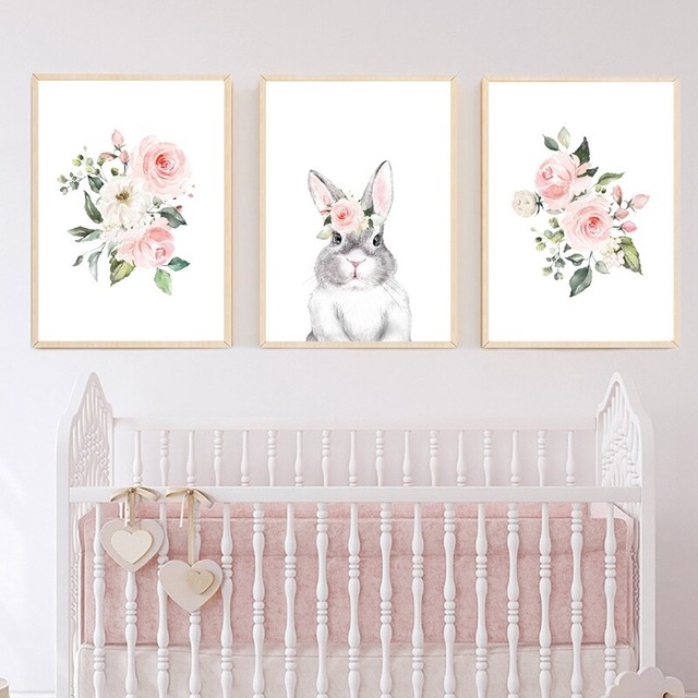 canvas prints for baby girl room