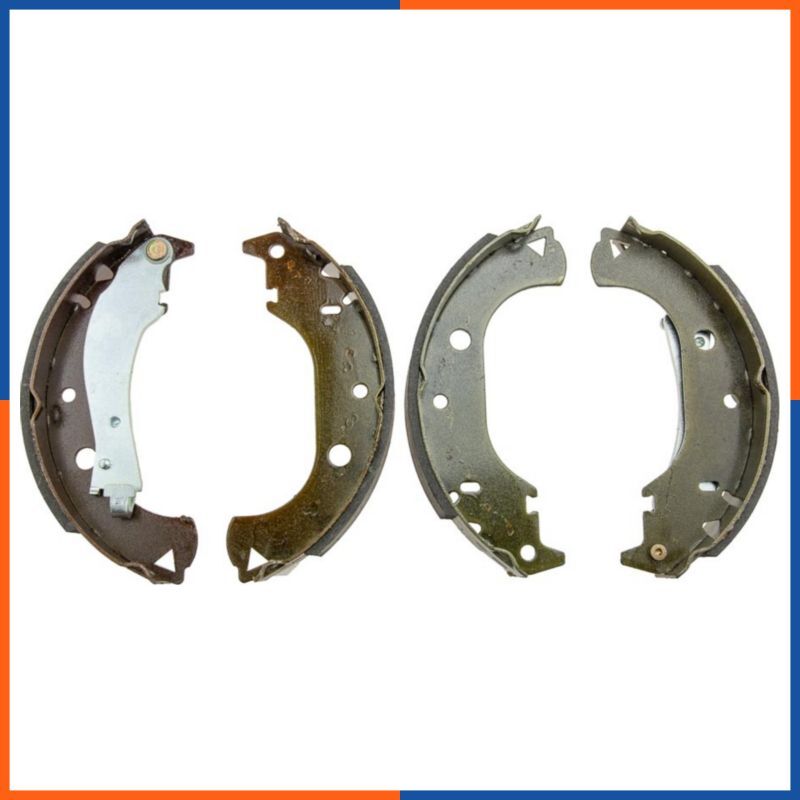 Jeu de freins à disque pour FIAT anti-vibration fonte carbone 7082149
