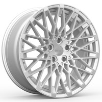 4-new Rosso 703 Skism 20x8.5 5x100 +38mm Silver Wheels Rims on sale 4-new Rosso 703 Skism 20x8.5 5x100 +38mm Silver Wheels Rims on sale