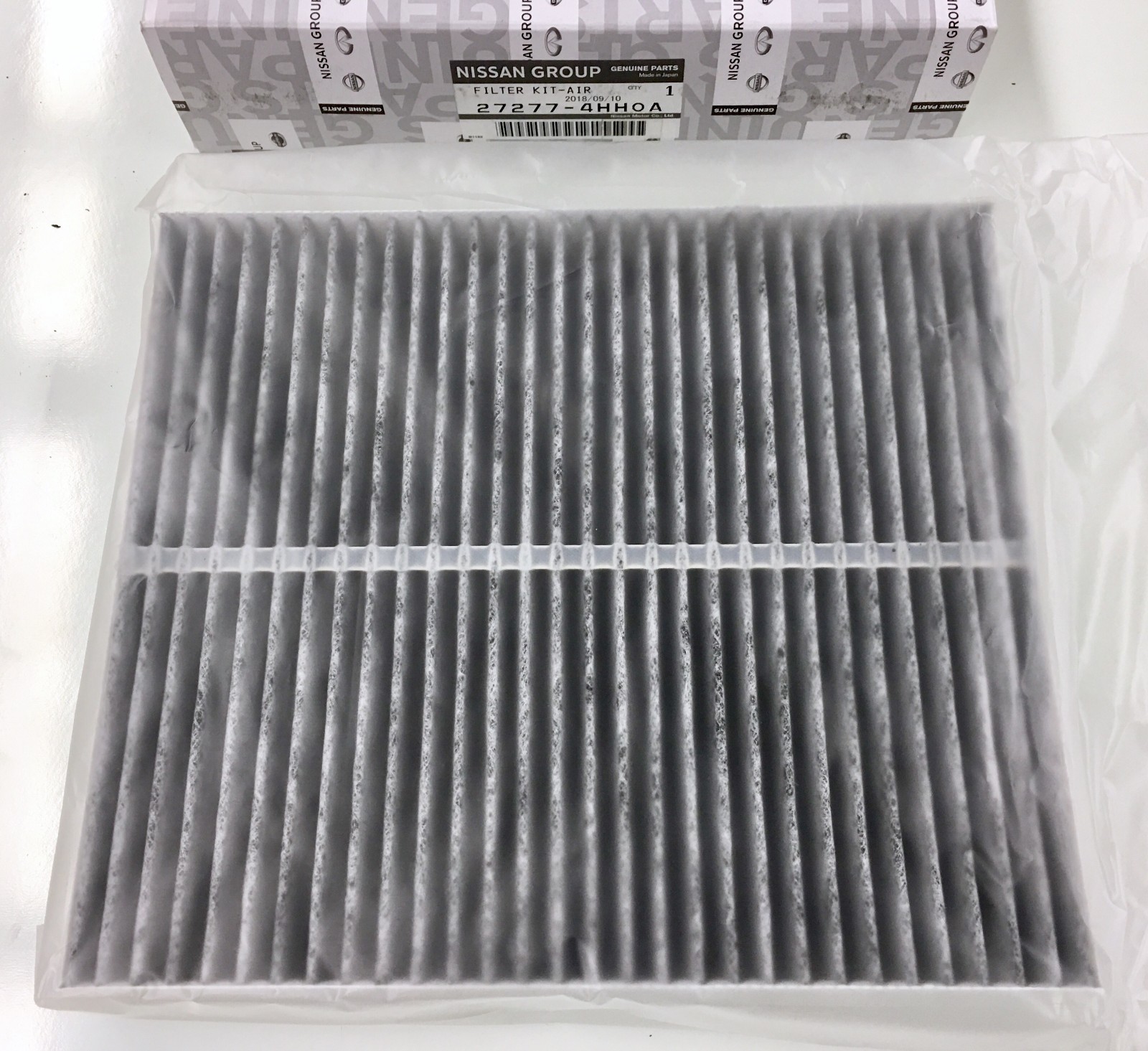 Infiniti InCabin Blower Motor Fan Grey Air Filter New OEM Q50 QX70