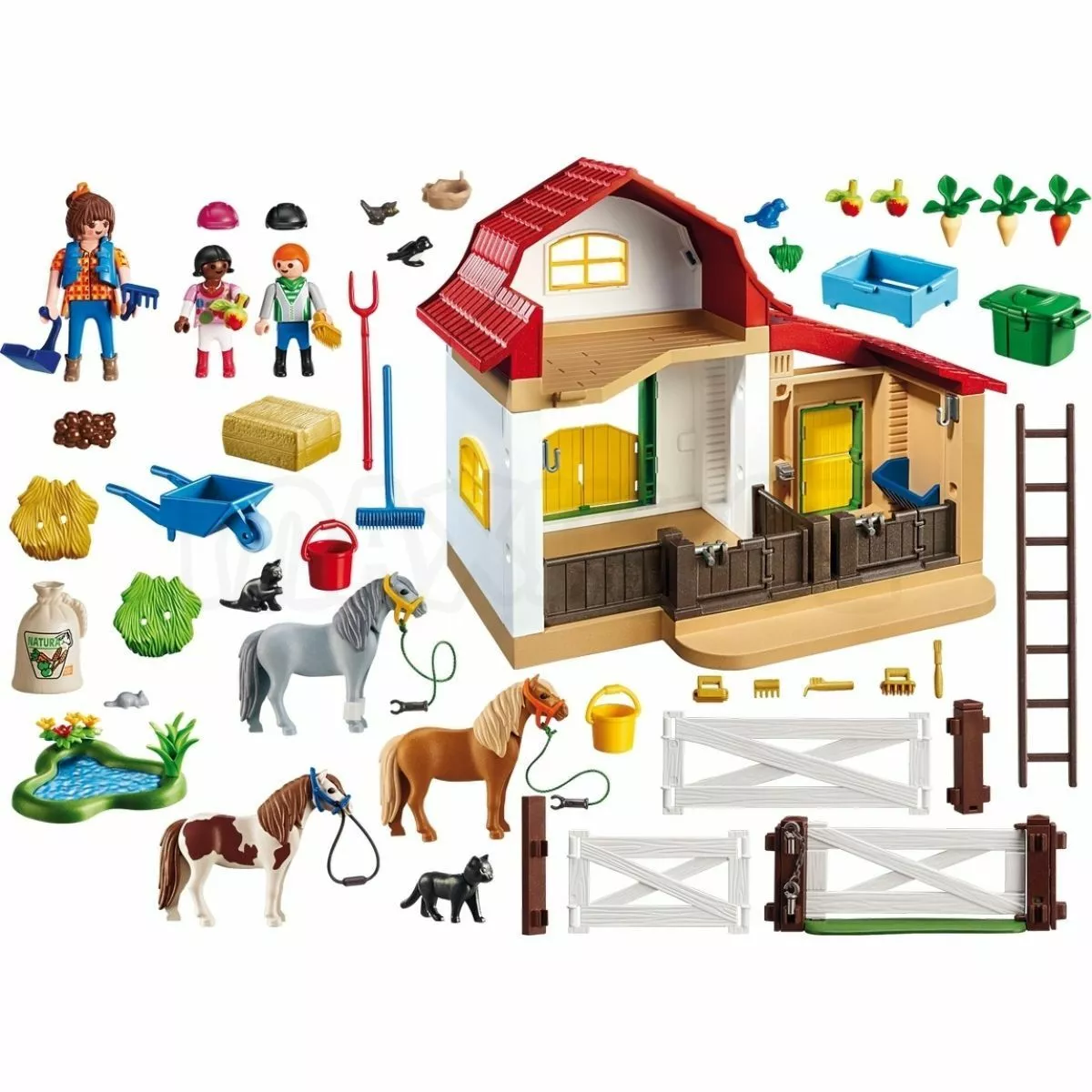 Jouet balade Poney Playmobil Country Playmobil - Écurie