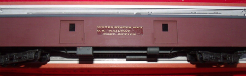 RIVAROSSI HO SCALE PRR RAILWAY POST OFFICE W/KD COUPLERS NO BOX - Picture 4 of 8