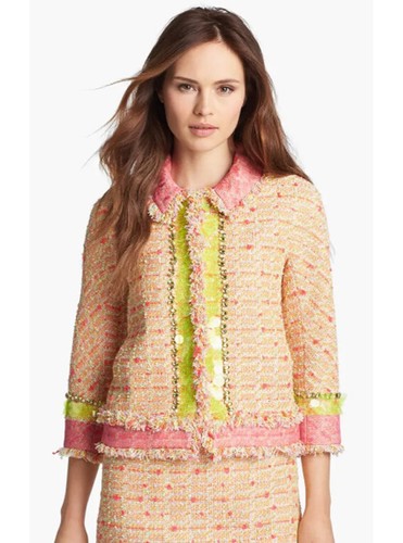 Kate Spade Milla Neon Pink Tweed 