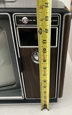 Vintage Zenith System 3 Tv 1979 Wood Grain Portable | eBay