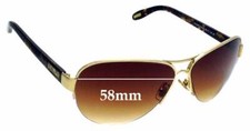 SFx Replacement Sunglass Lenses fits Ralph Lauren RA4095 - 58mm Wide