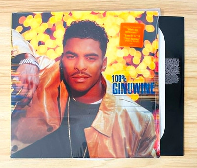 Ginuwine / 100% Ginuwine 1999 US 2LP 550 Music Record B2 69598 Aaliyah Timbaland