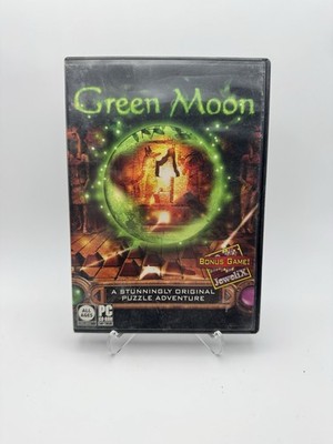 Green Moon for Windows PC (2011) with Bonus Game JeweliX Disc Is Untested As-Is