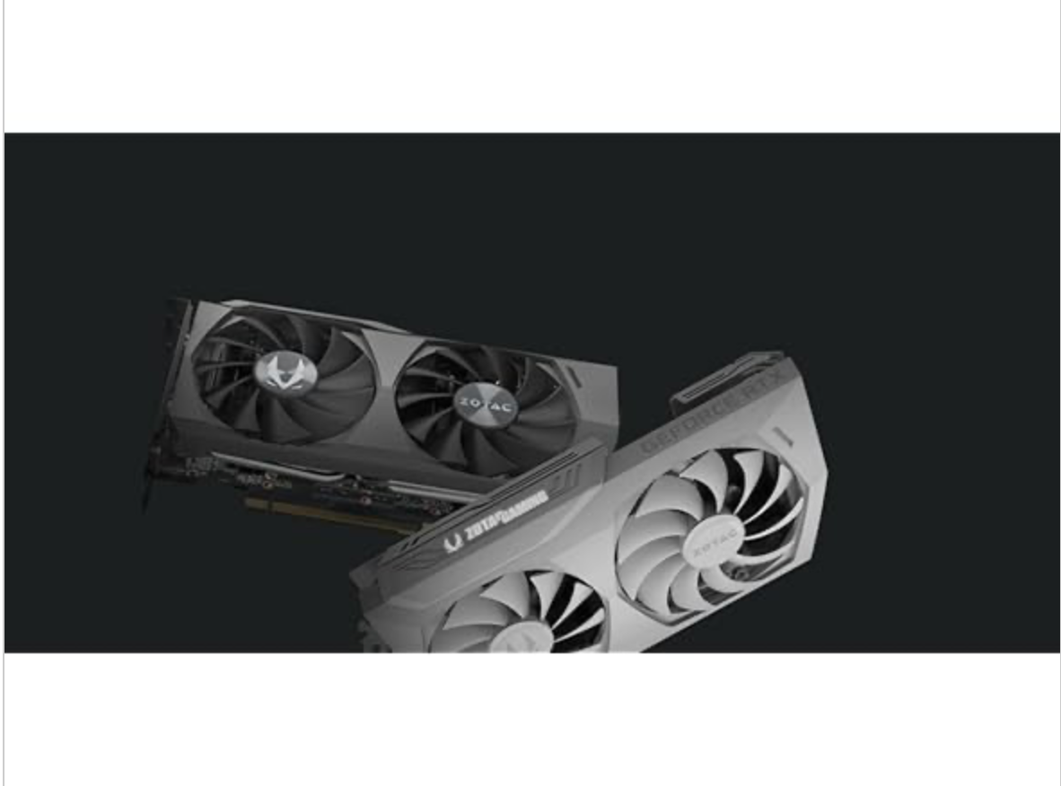 ZOTAC GAMING GeForce RTX 3050 Twin Edge OC 8GB GDDR6 Graphics Card