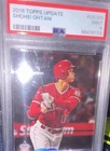 Topps 2018 Update Shohei Ohtani RC US189 PSA 9 Graded Angels Card