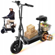 iScooter F2 Elektroroller 500W Faltbar 10 Zoll E-Scooter Mit Korb 25KMH …