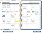 TAJA 2026 Planner, Monthly / Weekly Planner 6.3x8.5 - New in Wrap- GEL PENS — photo 3