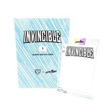 INVINCIBLE #1 BLANK SKETCHCARD SLABS TRADING CARD YESTERDAYS CO SKYBOUND LIMITED