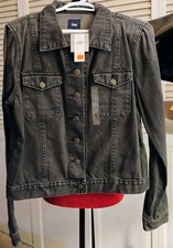 Gap Dark Denim Jean Jacket, Sz. Lg.