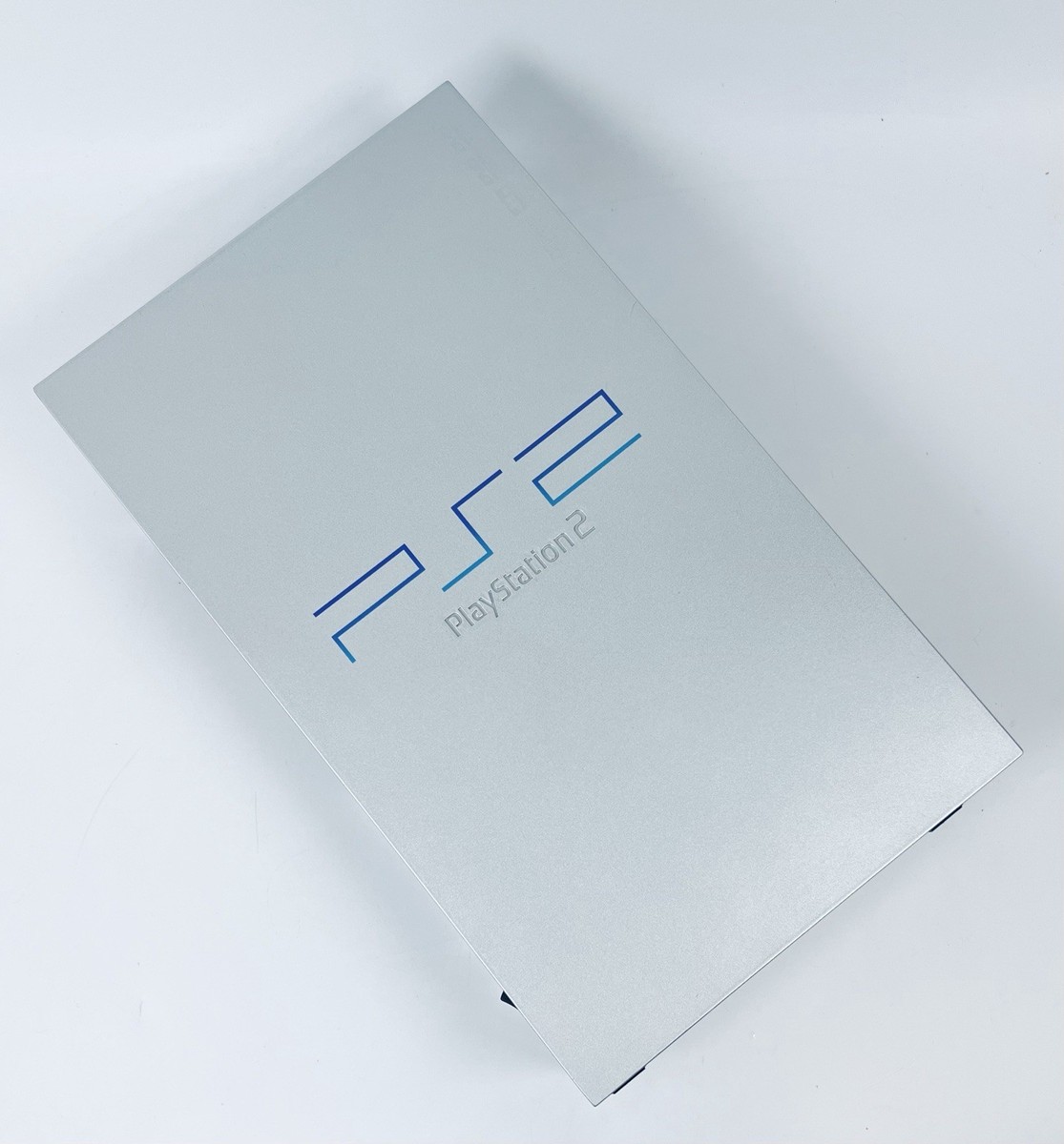 Sony PlayStation 2 PS2 SCPH-39000 Satin Silver Console NTSC-J