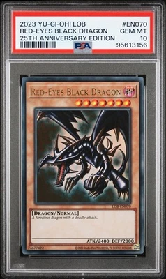 2025 Yu-Gi-Oh! レッドアイズ・ブラックドラゴン PSA 10 Red Eyes Black Dragon Yu-Gi-Oh! TCG Professional Sports