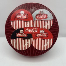 Coca Cola Sakura By Onieda Stoneware Saled/Dessert Plates Set of 4 in Box